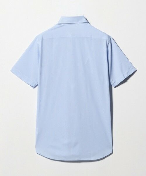 green label relaxing / グリーンレーベル リラクシング シャツ・ブラウス | A+ COOL Pトリコット ナローストライプ スタンダード ボタンダウン 半袖 ドレスシャツ -ストレッチ・イージーアイロン・接触冷感・吸水速乾- | 詳細6