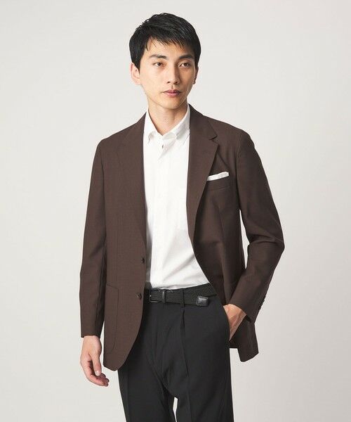 green label relaxing / グリーンレーベル リラクシング シャツ・ブラウス | ポリエステル ラッカン ソリッド スタンダード スナップ ボタンダウン 半袖 シャツ -ストレッチ・イージーアイロン・吸水速乾- | 詳細1