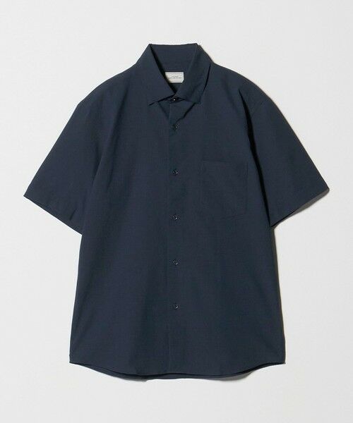 green label relaxing / グリーンレーベル リラクシング シャツ・ブラウス | ポリエステル ラッカン ソリッド スタンダード スナップ ボタンダウン 半袖 シャツ -ストレッチ・イージーアイロン・吸水速乾- | 詳細4