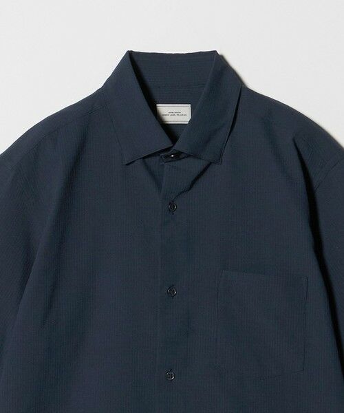 green label relaxing / グリーンレーベル リラクシング シャツ・ブラウス | ポリエステル ラッカン ソリッド スタンダード スナップ ボタンダウン 半袖 シャツ -ストレッチ・イージーアイロン・吸水速乾- | 詳細6