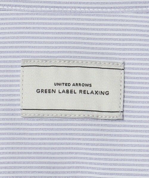 green label relaxing / グリーンレーベル リラクシング シャツ・ブラウス | ポリエステル ラッカン ストライプ スタンダード スナップ ボタンダウン 半袖 シャツ -ストレッチ・イージーアイロン・吸水速乾- | 詳細28