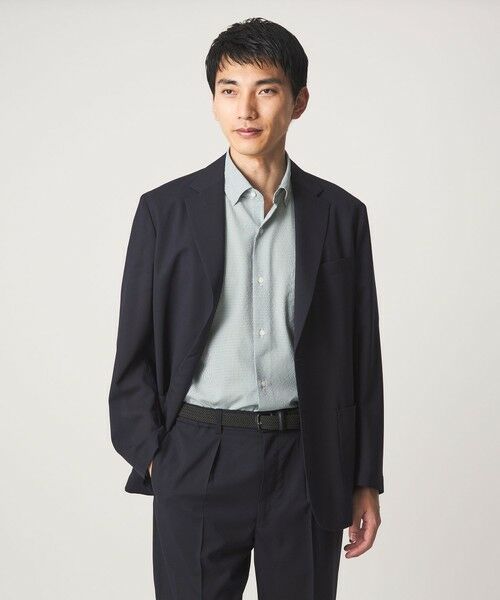 green label relaxing / グリーンレーベル リラクシング シャツ・ブラウス | ポリエステル ラッカン ギンガムチェック スタンダード スナップ ボタンダウン 半袖 シャツ -ストレッチ・イージーアイロン・吸水速乾- | 詳細15