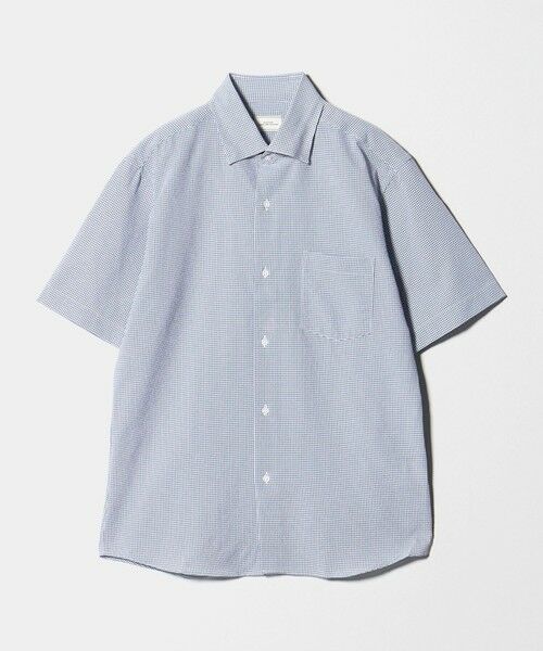 green label relaxing / グリーンレーベル リラクシング シャツ・ブラウス | ポリエステル ラッカン ギンガムチェック スタンダード スナップ ボタンダウン 半袖 シャツ -ストレッチ・イージーアイロン・吸水速乾- | 詳細28