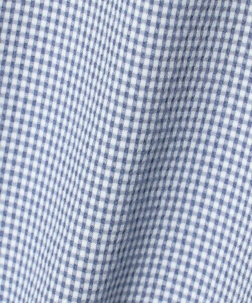 green label relaxing / グリーンレーベル リラクシング シャツ・ブラウス | ポリエステル ラッカン ギンガムチェック スタンダード スナップ ボタンダウン 半袖 シャツ -ストレッチ・イージーアイロン・吸水速乾- | 詳細30