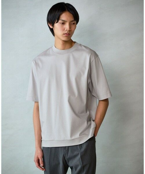 green label relaxing / グリーンレーベル リラクシング Tシャツ | A+ COOL スムース クルーネック カットソー -接触冷感・抗菌- | 詳細13