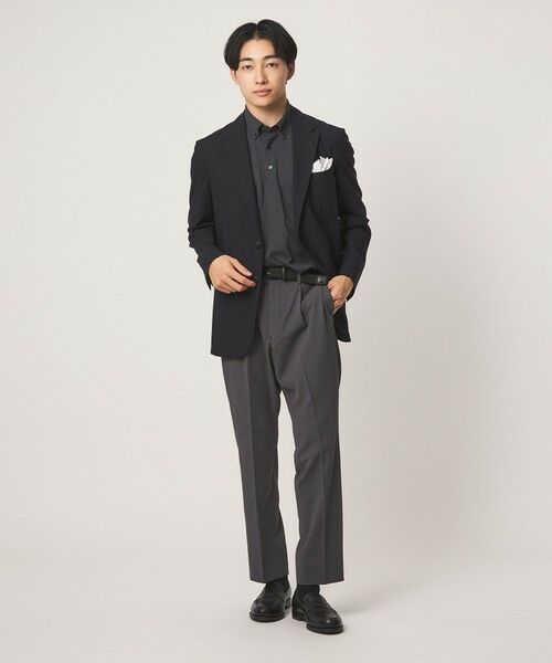 green label relaxing / グリーンレーベル リラクシング ポロシャツ | プライムフレックス ドット メッシュ ボタンダウン ビズポロ ポロシャツ -ストレッチ・吸水速乾・通気性- | 詳細8