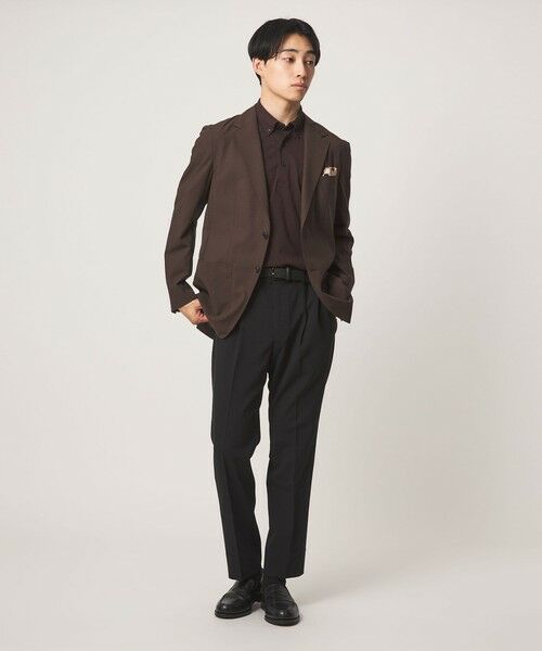 green label relaxing / グリーンレーベル リラクシング ポロシャツ | プライムフレックス ドット メッシュ ボタンダウン ビズポロ ポロシャツ -ストレッチ・吸水速乾・通気性- | 詳細15