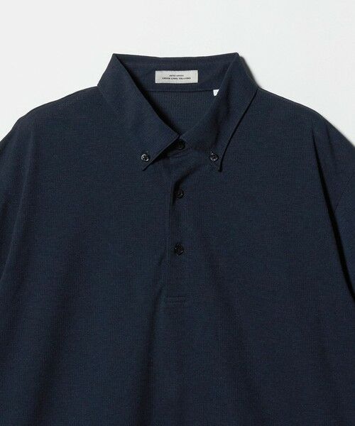 green label relaxing / グリーンレーベル リラクシング ポロシャツ | プライムフレックス ドット メッシュ ボタンダウン ビズポロ ポロシャツ -ストレッチ・吸水速乾・通気性- | 詳細8