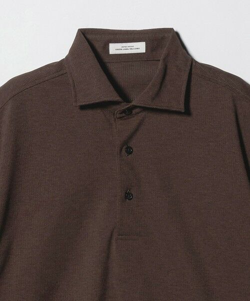 green label relaxing / グリーンレーベル リラクシング ポロシャツ | プライムフレックス ドット メッシュ カッタウェイ ビズポロ ポロシャツ -ストレッチ・吸水速乾・通気性- | 詳細9