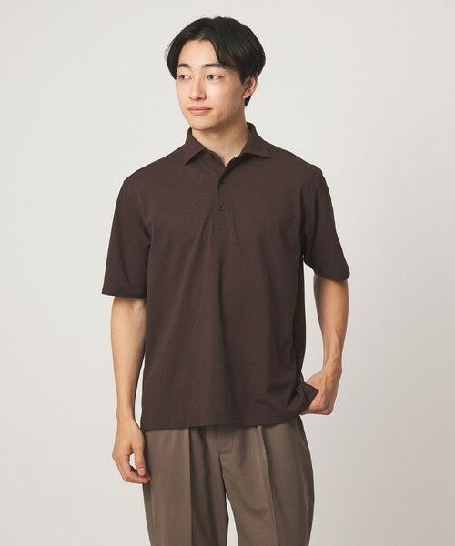 green label relaxing / グリーンレーベル リラクシング ポロシャツ | プライムフレックス ドット メッシュ カッタウェイ ビズポロ ポロシャツ -ストレッチ・吸水速乾・通気性- | 詳細7