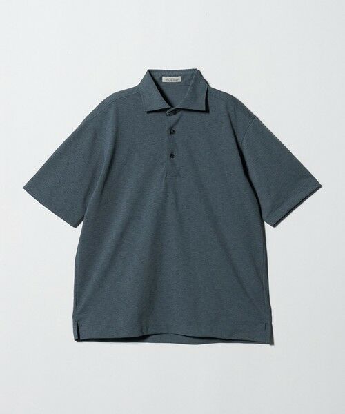 green label relaxing / グリーンレーベル リラクシング ポロシャツ | プライムフレックス ドット メッシュ カッタウェイ ビズポロ ポロシャツ -ストレッチ・吸水速乾・通気性-（LT.BLUE）