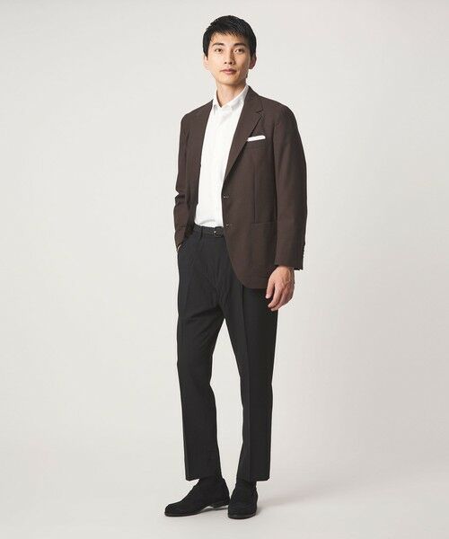 green label relaxing / グリーンレーベル リラクシング テーラードジャケット | GLR CLOTH サマートロピカル 2B RG 2P ジャケット -通気性- | 詳細2