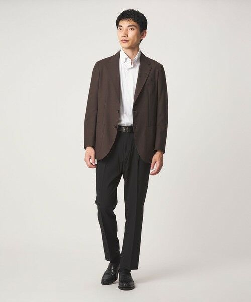 green label relaxing / グリーンレーベル リラクシング テーラードジャケット | GLR CLOTH サマートロピカル 2B RG 2P ジャケット -通気性- | 詳細3