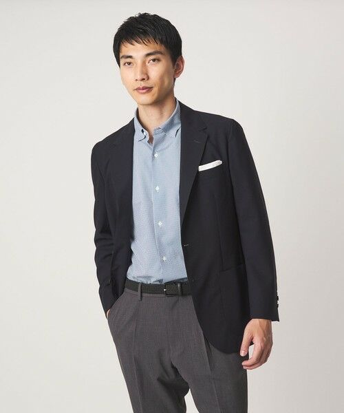 green label relaxing / グリーンレーベル リラクシング テーラードジャケット | GLR CLOTH サマートロピカル 2B RG 2P ジャケット -通気性- | 詳細9