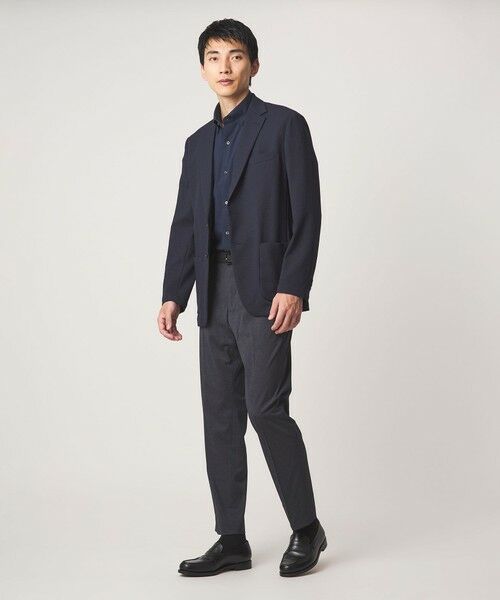 green label relaxing / グリーンレーベル リラクシング テーラードジャケット | A+ air Pメッシュ L/STD 2P ジャケット -ウォッシャブル・ストレッチ・通気性- | 詳細26