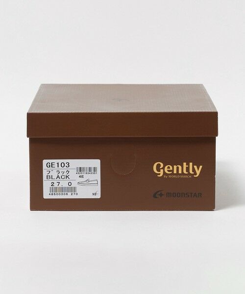 green label relaxing / グリーンレーベル リラクシング スニーカー | ＜MOONSTAR＞gently コインローファー ブラック ドレススニーカー | 詳細10