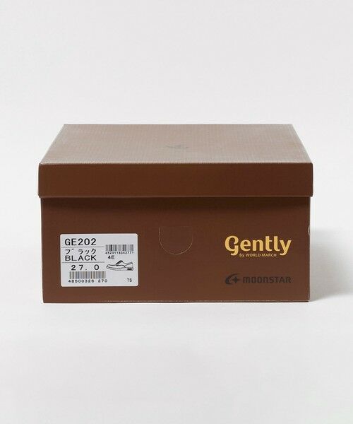 green label relaxing / グリーンレーベル リラクシング スニーカー | ＜MOONSTAR＞gently Uチップ ブラック ドレススニーカー | 詳細10