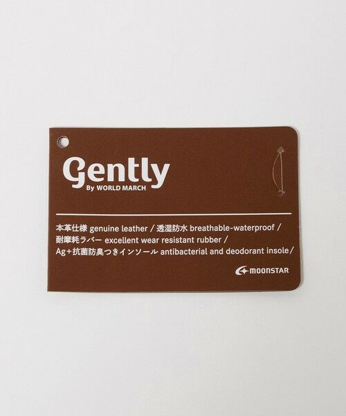 green label relaxing / グリーンレーベル リラクシング スニーカー | ＜MOONSTAR＞gently Uチップ ブラック ドレススニーカー | 詳細11