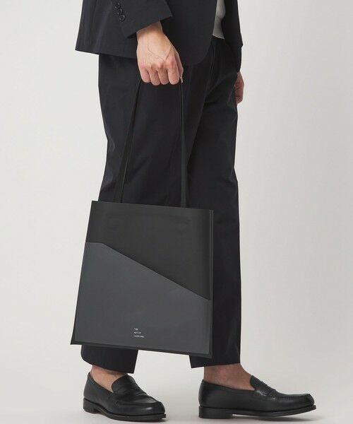 green label relaxing / グリーンレーベル リラクシング トートバッグ | 【別注】＜THE ART OF CARRYING＞GLR PAPER A TOTE トートバッグ（BLACK）