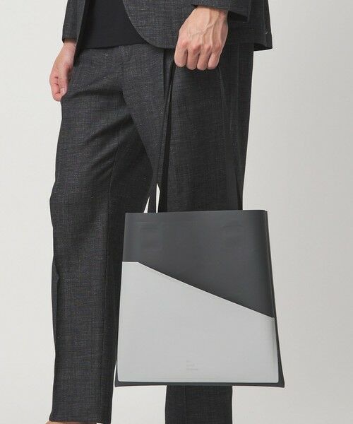 green label relaxing / グリーンレーベル リラクシング トートバッグ | 【別注】＜THE ART OF CARRYING＞GLR PAPER A TOTE トートバッグ（DK.GRAY）