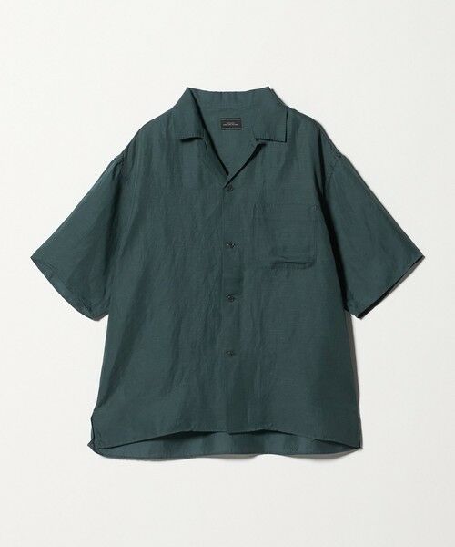 green label relaxing / グリーンレーベル リラクシング シャツ・ブラウス | ウォッシュド オープンカラー 半袖 シャツ | 詳細3