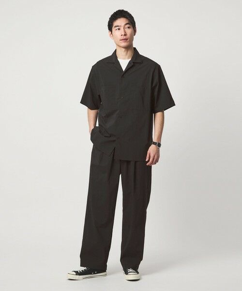 green label relaxing / グリーンレーベル リラクシング シャツ・ブラウス | WONDER CLOTH オープンカラー 3ポケット 半袖シャツ -ストレッチ・接触冷感・吸水速乾- | 詳細4