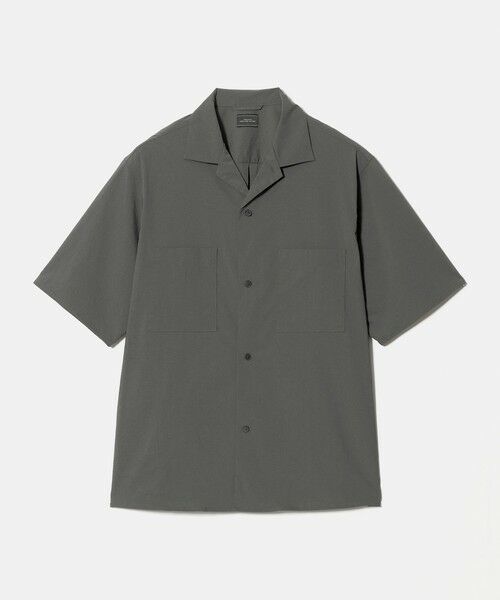 green label relaxing / グリーンレーベル リラクシング シャツ・ブラウス | WONDER CLOTH オープンカラー 3ポケット 半袖シャツ -ストレッチ・接触冷感・吸水速乾- | 詳細14