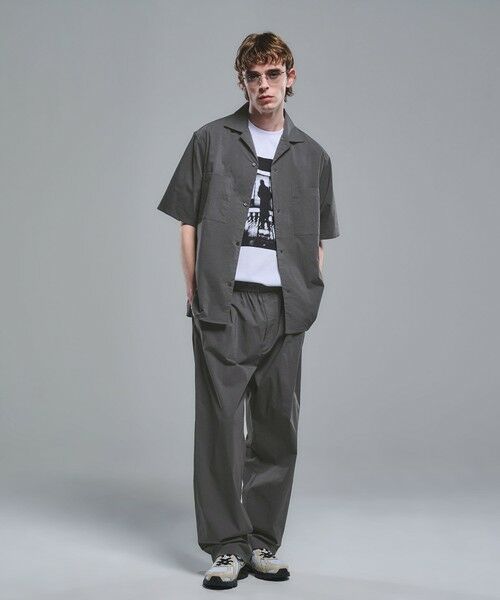 green label relaxing / グリーンレーベル リラクシング シャツ・ブラウス | WONDER CLOTH オープンカラー 3ポケット 半袖シャツ -ストレッチ・接触冷感・吸水速乾- | 詳細8