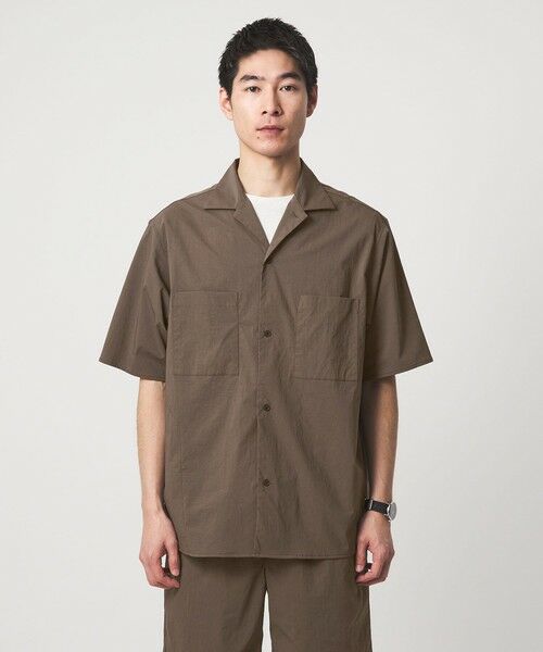 green label relaxing / グリーンレーベル リラクシング シャツ・ブラウス | WONDER CLOTH オープンカラー 3ポケット 半袖シャツ -ストレッチ・接触冷感・吸水速乾- | 詳細13