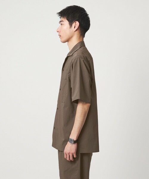 green label relaxing / グリーンレーベル リラクシング シャツ・ブラウス | WONDER CLOTH オープンカラー 3ポケット 半袖シャツ -ストレッチ・接触冷感・吸水速乾- | 詳細14