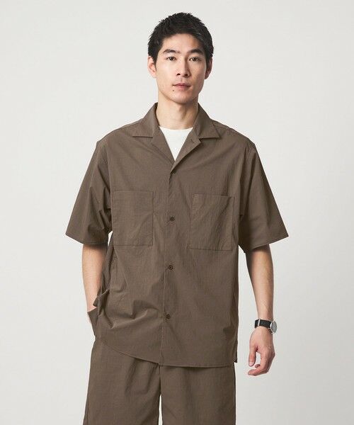 green label relaxing / グリーンレーベル リラクシング シャツ・ブラウス | WONDER CLOTH オープンカラー 3ポケット 半袖シャツ -ストレッチ・接触冷感・吸水速乾- | 詳細11