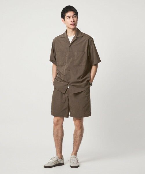 green label relaxing / グリーンレーベル リラクシング シャツ・ブラウス | WONDER CLOTH オープンカラー 3ポケット 半袖シャツ -ストレッチ・接触冷感・吸水速乾- | 詳細14