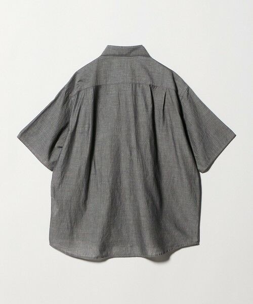 green label relaxing / グリーンレーベル リラクシング シャツ・ブラウス | 2.25オンス デニム レギュラーカラー 半袖 シャツ | 詳細8