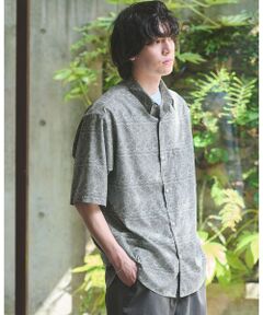 green label relaxing / グリーンレーベル リラクシング シャツ・ブラウス | William Morris ジャストルーズ 半袖 シャツ
