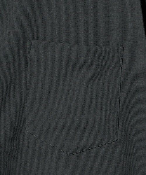 green label relaxing / グリーンレーベル リラクシング シャツ・ブラウス | ポリエステル ドビー ジャストルーズ 半袖 シャツ -接触冷感・吸水速乾・ストレッチ- | 詳細10