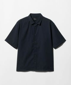 green label relaxing / グリーンレーベル リラクシング シャツ・ブラウス | 【WEB限定】JUST fit ソフトドレープ ボックスシルエット 半袖 シャツ