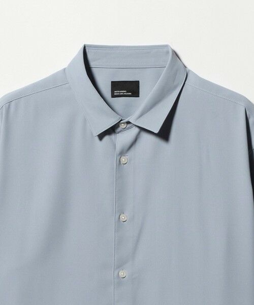 green label relaxing / グリーンレーベル リラクシング シャツ・ブラウス | 【WEB限定】JUST fit ソフトドレープ ボックスシルエット 半袖 シャツ | 詳細4