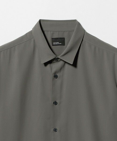 green label relaxing / グリーンレーベル リラクシング シャツ・ブラウス | 【WEB限定】JUST fit ソフトドレープ ボックスシルエット 半袖 シャツ | 詳細11