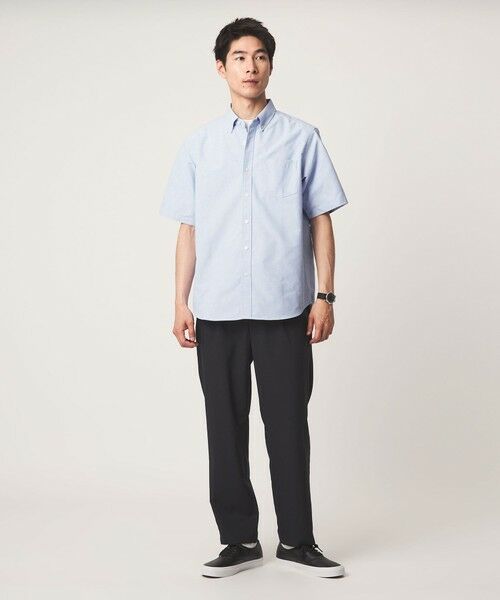 green label relaxing / グリーンレーベル リラクシング シャツ・ブラウス | 【WEB限定】JUST fit オックスフォード ボタンダウン 半袖 シャツ | 詳細7