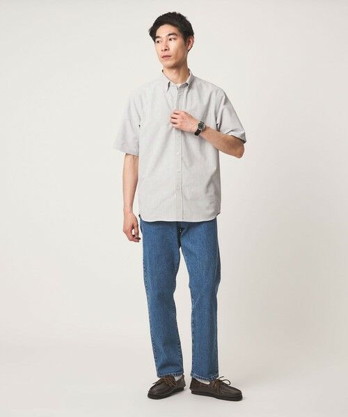 green label relaxing / グリーンレーベル リラクシング シャツ・ブラウス | 【WEB限定】JUST fit オックスフォード ボタンダウン 半袖 シャツ | 詳細16