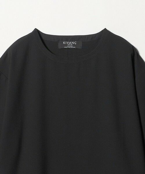 green label relaxing / グリーンレーベル リラクシング Tシャツ | KIVANC ノーカラー 半袖 Tシャツ | 詳細5