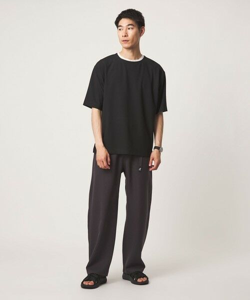 green label relaxing / グリーンレーベル リラクシング Tシャツ | KIVANC ノーカラー 半袖 Tシャツ | 詳細3