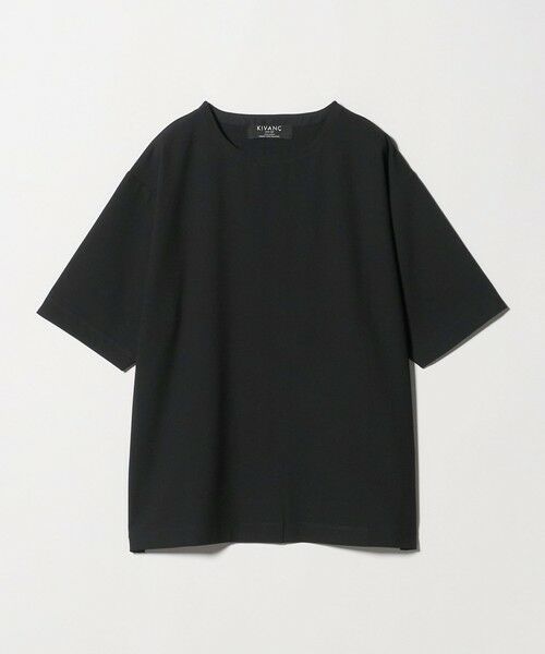 green label relaxing / グリーンレーベル リラクシング Tシャツ | KIVANC ノーカラー 半袖 Tシャツ | 詳細2