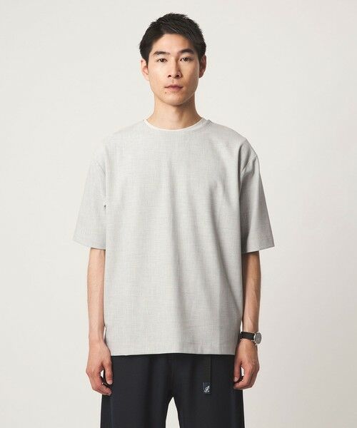 green label relaxing / グリーンレーベル リラクシング Tシャツ | KIVANC ノーカラー 半袖 Tシャツ | 詳細8