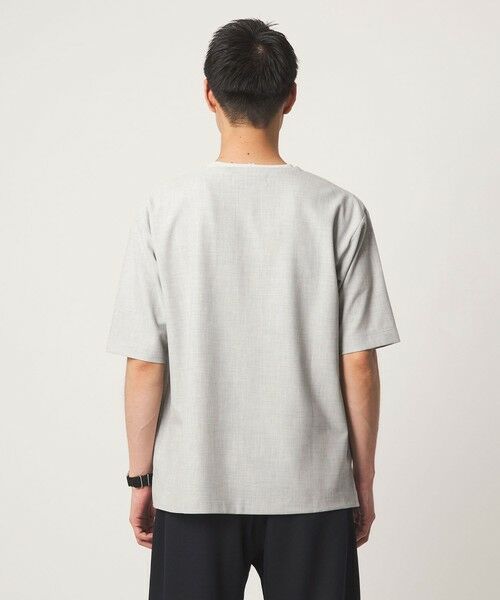 green label relaxing / グリーンレーベル リラクシング Tシャツ | KIVANC ノーカラー 半袖 Tシャツ | 詳細10