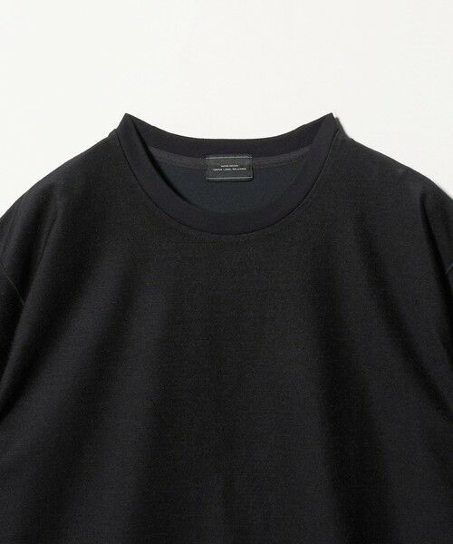 green label relaxing / グリーンレーベル リラクシング Tシャツ | ポリエステル ウール ツイル インレー 半袖 Tシャツ カットソー | 詳細9