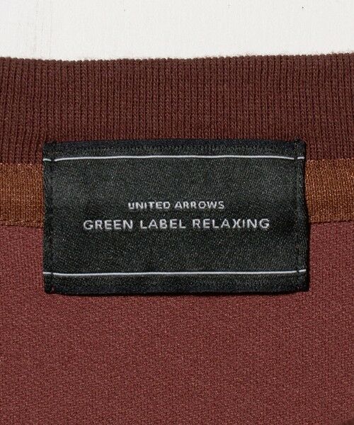 green label relaxing / グリーンレーベル リラクシング Tシャツ | ポリエステル ウール ツイル インレー 半袖 Tシャツ カットソー | 詳細10