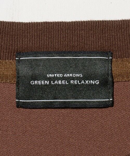 green label relaxing / グリーンレーベル リラクシング Tシャツ | ポリエステル ウール ツイル インレー 半袖 Tシャツ カットソー | 詳細25