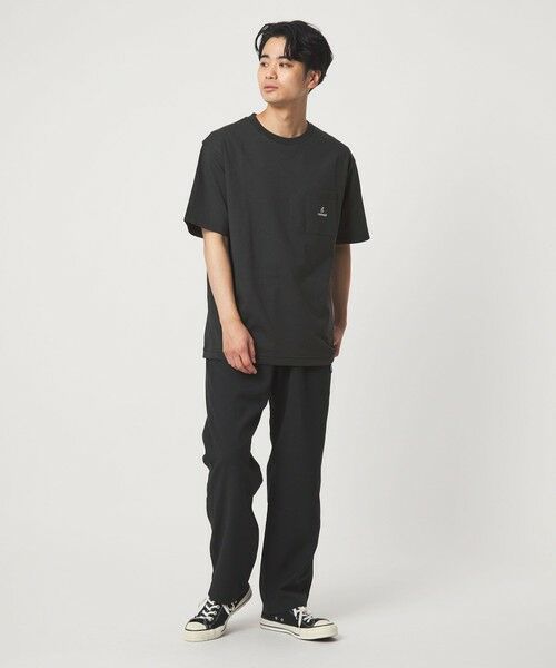 green label relaxing / グリーンレーベル リラクシング Tシャツ | 【別注】＜Gramicci＞GLR ドローストリング Tシャツ | 詳細11