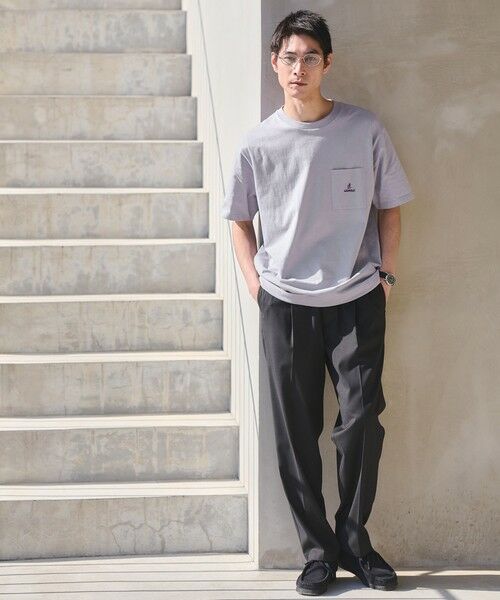 green label relaxing / グリーンレーベル リラクシング Tシャツ | 【別注】＜Gramicci＞GLR ドローストリング Tシャツ | 詳細14